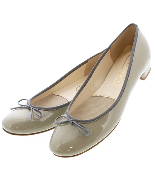 JELLY BEANS（ジェリービーンズ）の「【Made in Japan】【レイン対応】バレエレインパンプス(303-7006)JELLY BEANS(ジェリービーンズ)（レインシューズ・レディース・ベージュ/ブラック/ライトブルー/レッド/シルバー/グレイッシュベージュ・24/24.5/23.5/23/22.5）」の8枚目の写真