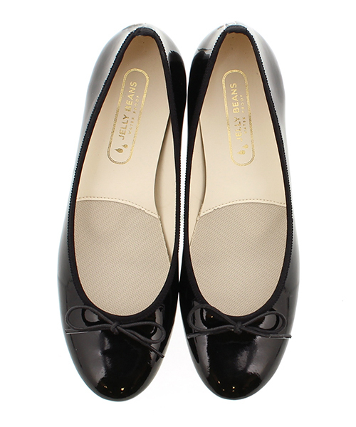 JELLY BEANS（ジェリービーンズ）の「【Made in Japan】【レイン対応】バレエレインパンプス(303-7006)JELLY BEANS(ジェリービーンズ)（レインシューズ・レディース・ベージュ/ブラック/ライトブルー/レッド/シルバー/グレイッシュベージュ・24/24.5/23.5/23/22.5）」の12枚目の写真