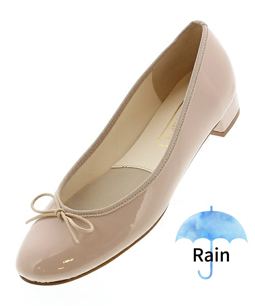 JELLY BEANS（ジェリービーンズ）の「【Made in Japan】【レイン対応】バレエレインパンプス(303-7006)JELLY BEANS(ジェリービーンズ)（レインシューズ・レディース・ベージュ/ブラック/ライトブルー/レッド/シルバー/グレイッシュベージュ・24/24.5/23.5/23/22.5）」の20枚目の写真