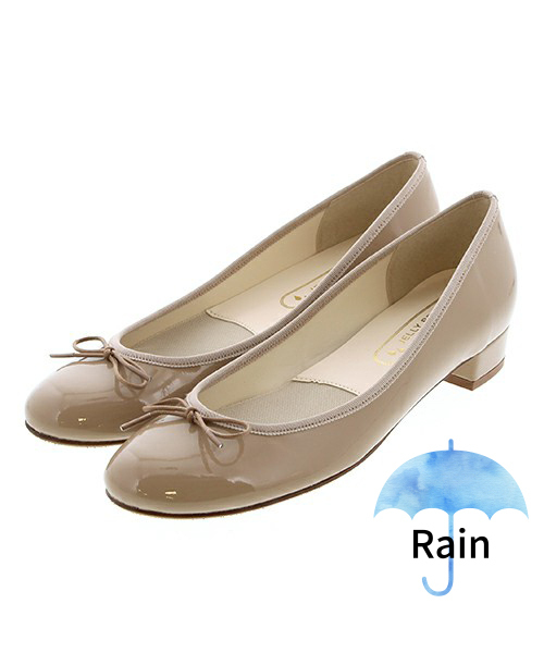 JELLY BEANS（ジェリービーンズ）の「【Made in Japan】【レイン対応】バレエレインパンプス(303-7006)JELLY BEANS(ジェリービーンズ)（レインシューズ・レディース・ベージュ/ブラック/ライトブルー/レッド/シルバー/グレイッシュベージュ・24/24.5/23.5/23/22.5）」の19枚目の写真