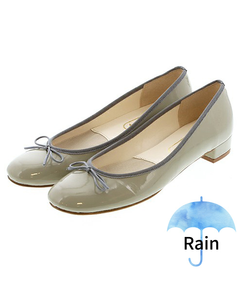 JELLY BEANS（ジェリービーンズ）の「【Made in Japan】【レイン対応】バレエレインパンプス(303-7006)JELLY BEANS(ジェリービーンズ)（レインシューズ・レディース・ベージュ/ブラック/ライトブルー/レッド/シルバー/グレイッシュベージュ・24/24.5/23.5/23/22.5）」の18枚目の写真