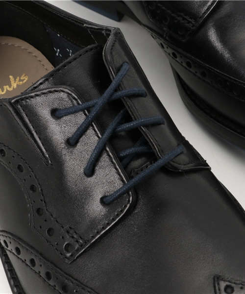 Clarks(クラークス)の「Prangley Limit / プラングリーリミット (ブラックレザー)(ドレスシューズ・メンズ・ブラック・8.5/8/10/9/7.5/11/6.5/9.5/7/10.5/6)」の8枚目の写真