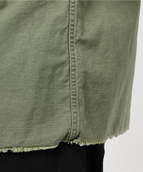 marka（マーカ）の「MARKA マーカ J.L.UTILITY SH WIDE ファティーグシャツ M17A-02SH01C（シャツ/ブラウス・メンズ・オリーブ・1/2/3）」の6枚目の写真