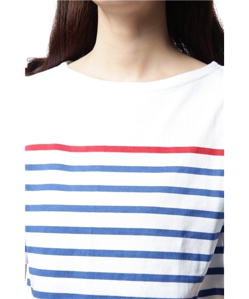 coen(コーエン)の「ナバルボーダー半袖ワンピース(ワンピース・レディース・レッド/コバルトブルー・MEDIUM/LARGE)」の6枚目の写真