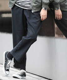 WEGO | WEGO/ストレッチワイドアンクルスラックス(スラックス)