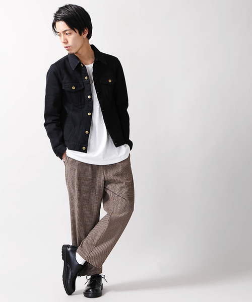 WEGO（ウィゴー）の「WEGO/ストレッチワイドアンクルスラックス（スラックス・メンズ・ネイビー/ブラック/グレー系その他/ブラウン系その他・LARGE/MEDIUM/SMALL）」の11枚目の写真