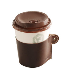 Jamale（ジャマレ）の「牛革レザーコーヒースリーブ（キッチンツール・メンズ）」