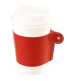 Jamale（ジャマレ）の「牛革レザーコーヒースリーブ（キッチンツール）」