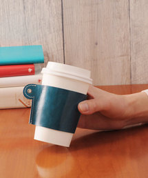 Jamale（ジャマレ）の「牛革レザーコーヒースリーブ（キッチンツール）」