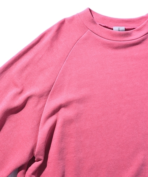 Influence（インフルエンス）の「INFLUENCE×SHIPS JET BLUE: ビッグスウェット◇（スウェット・メンズ・ピンク/ブラック/ネイビー・SMALL/MEDIUM/LARGE）」の9枚目の写真