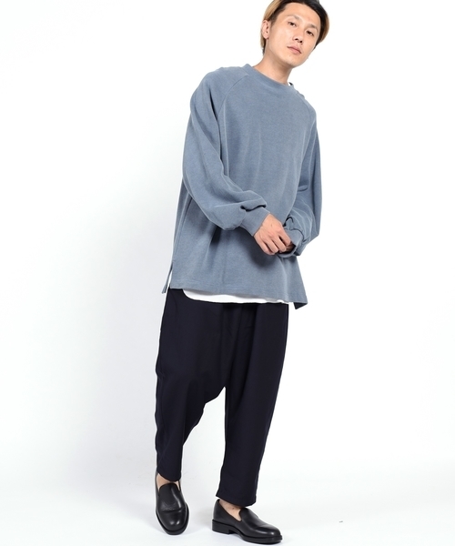 Influence（インフルエンス）の「INFLUENCE×SHIPS JET BLUE: ビッグスウェット◇（スウェット・メンズ・ピンク/ブラック/ネイビー・SMALL/MEDIUM/LARGE）」の16枚目の写真