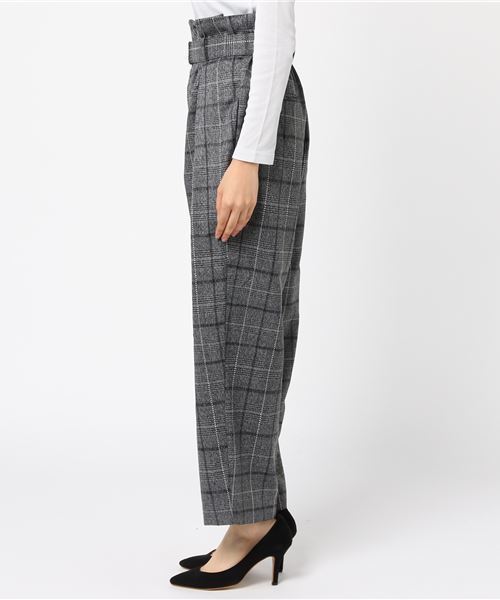 cepo(セポ)の「杢グレンチェックトラウザー(その他パンツ・レディース・ブラウン/グレー・M)」の5枚目の写真