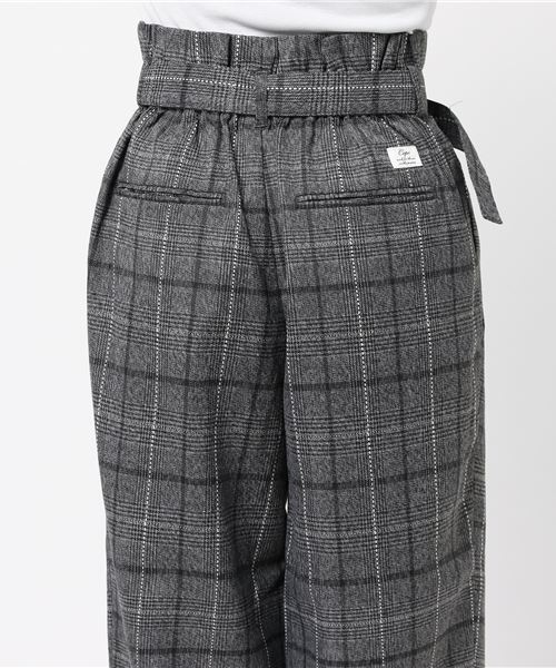 cepo(セポ)の「杢グレンチェックトラウザー(その他パンツ・レディース・ブラウン/グレー・M)」の10枚目の写真