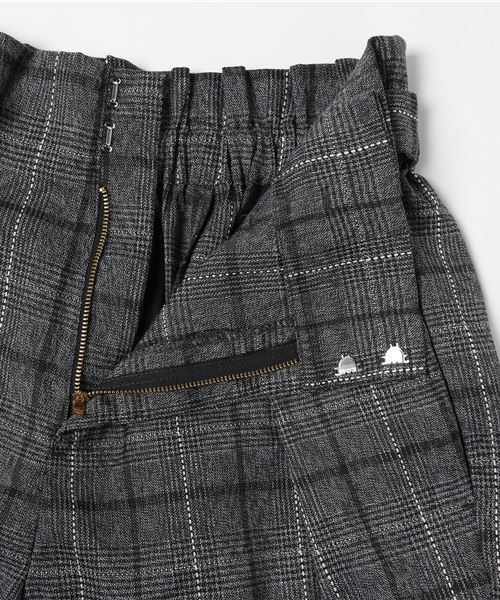 cepo(セポ)の「杢グレンチェックトラウザー(その他パンツ・レディース・ブラウン/グレー・M)」の3枚目の写真