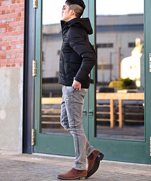 JOKER(ジョーカー)の「ストレッチリペア加工ストレッチデニムパンツ ヴィンテージ ジーンズ(デニムパンツ・メンズ・グレー/インディゴブルー/ブルー系その他・L/M/S/XL)」の15枚目の写真