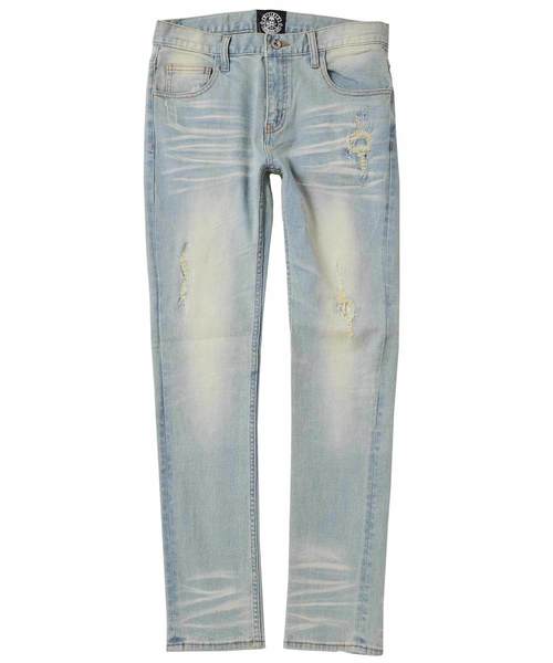 JOKER(ジョーカー)の「ストレッチリペア加工ストレッチデニムパンツ ヴィンテージ ジーンズ(デニムパンツ・メンズ・グレー/インディゴブルー/ブルー系その他・L/M/S/XL)」の13枚目の写真