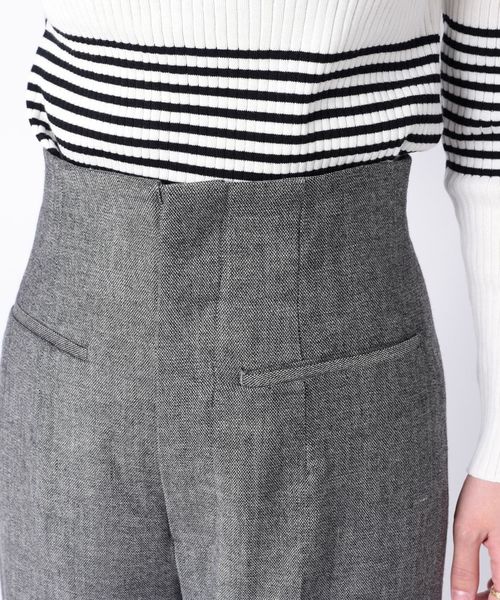 Prefer SHIPS（プリファーシップス）の「Prefer SHIPS:ハイウエストパンツ◇（その他パンツ・レディース・ブラック/ライトグレー・38/36）」の8枚目の写真