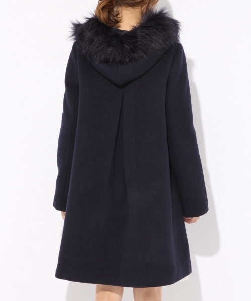 Heather（ヘザー）の「ＴＲ／５ＷＡＹフードコート 778475（その他アウター・レディース・ホワイト/グレー/ブラウン/ネイビー・FREE）」の9枚目の写真