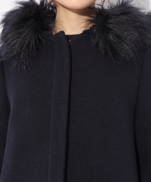 Heather（ヘザー）の「ＴＲ／５ＷＡＹフードコート 778475（その他アウター・レディース・ホワイト/グレー/ブラウン/ネイビー・FREE）」の17枚目の写真