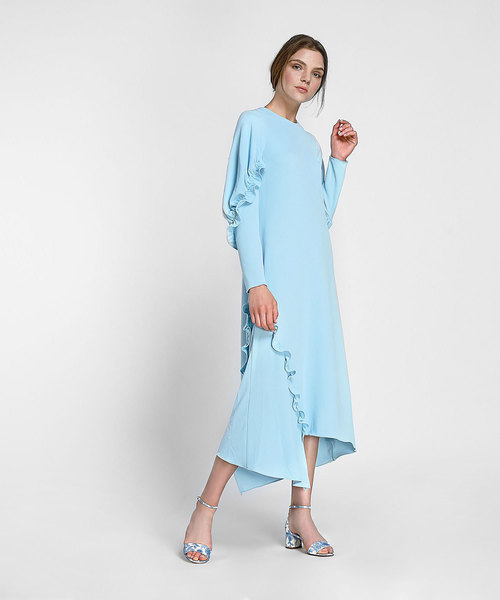 CHARLES & KEITH(チャールズ & キース)の「アンクルストラップサンダル / ANKLE STRAP SANDALS(サンダル・レディース・ブルーグリーン/ブラック/ブルー・25cm/23cm/24.5cm/22.5cm/23.5cm)」の5枚目の写真