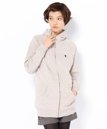 coen | スウェット裏ボアロングパーカー(パーカー)