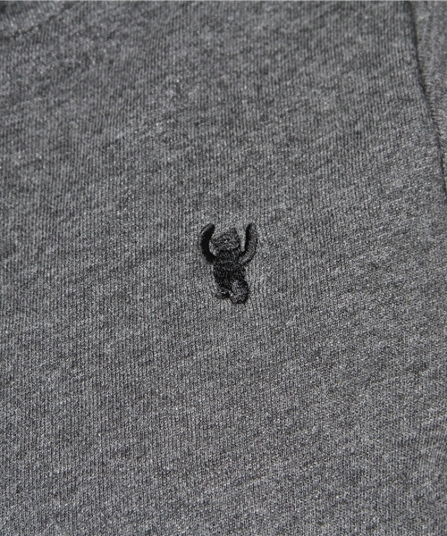 coen（コーエン）の「スウェット裏ボアロングパーカー（パーカー・レディース・ダークグレー/ナチュラル・LARGE/MEDIUM）」の9枚目の写真