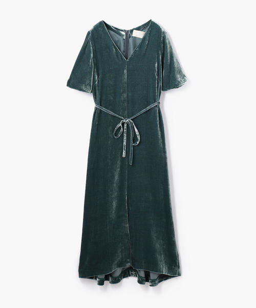 Tomorrowland トゥモローランド の Sophistique Flicka ベルベットワンピース ワンピース Wear