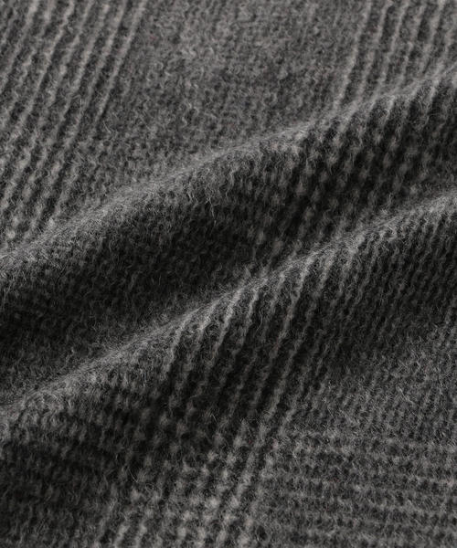 green label relaxing（グリーンレーベルリラクシング）の「D カシミヤチェック ストール ◆（ストール/ショール・レディース・ホワイト/ライトグレー/ブラック/ダークグリーン/ケリー/ライトブルー・FREE）」の9枚目の写真