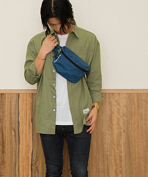 CONVERSE(コンバース)の「CONVERSE PACKABLE WAIST POUCH(ボディバッグ/ウエストポーチ・メンズ・ネイビー/パープル/ブラック・FREE)」の12枚目の写真