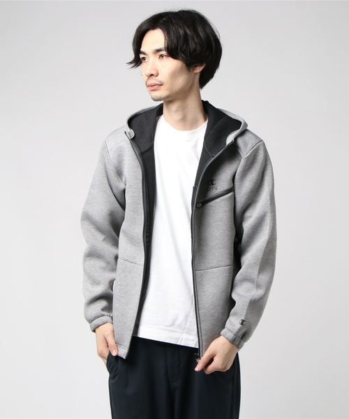 Champion(チャンピオン)の「【Champion/チャンピオン】メンズ Wrap-Air フーディジャケット CPFU(その他アウター・メンズ・グレー/オリーブ/ダークブルー/レッド系その他6・MEDIUM/LARGE/X-LARGE)」の2枚目の写真