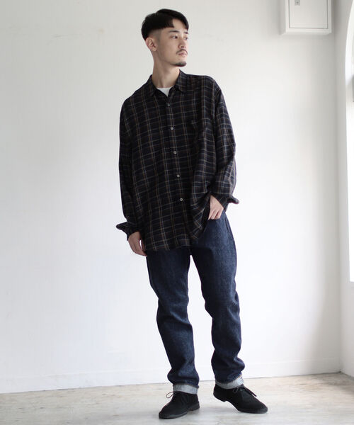 BEAMS（ビームス）の「▲orslow / IVY FIT DENIM 107 one wash（デニムパンツ・メンズ・ネイビー・S(1)/M(2)/L(3)）」の2枚目の写真