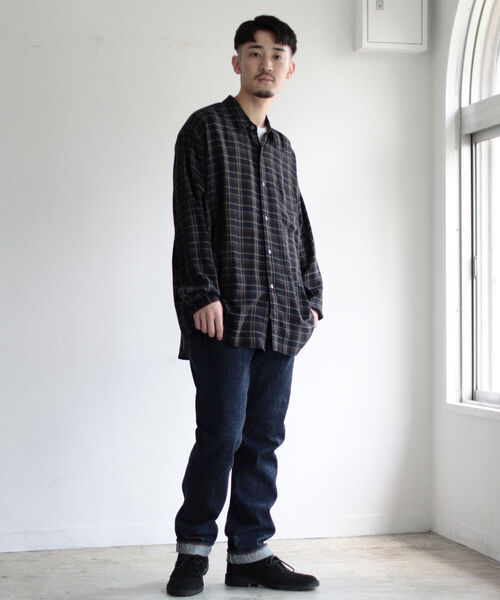 BEAMS（ビームス）の「▲orslow / IVY FIT DENIM 107 one wash（デニムパンツ・メンズ・ネイビー・S(1)/M(2)/L(3)）」の3枚目の写真