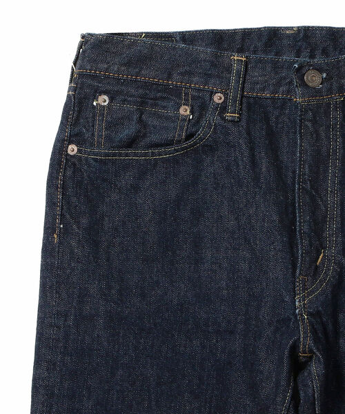 BEAMS（ビームス）の「▲orslow / IVY FIT DENIM 107 one wash（デニムパンツ・メンズ・ネイビー・S(1)/M(2)/L(3)）」の8枚目の写真