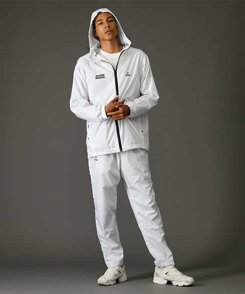 AZUL by moussy（アズールバイマウジー）の「CLUBAZUL WARMUP PANTS/クラブアズールウォームアップパンツ（その他パンツ・メンズ・ホワイト/ブラック・SMALL/MEDIUM/LARGE）」の9枚目の写真