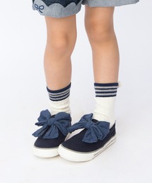 KP DECO | リボンモチーフのスリッポン(15-18cm)(スニーカー)