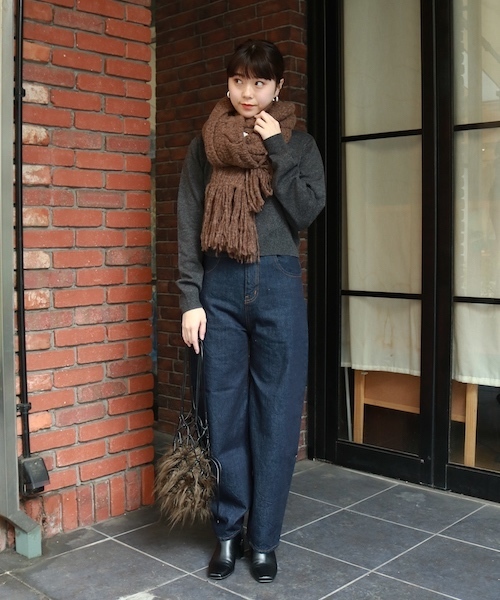 TODAYFUL(トゥデイフル)の「ショートニットカーディガン(カーディガン/ボレロ・レディース・ブラウン/グレー/レッド・FREE)」の9枚目の写真