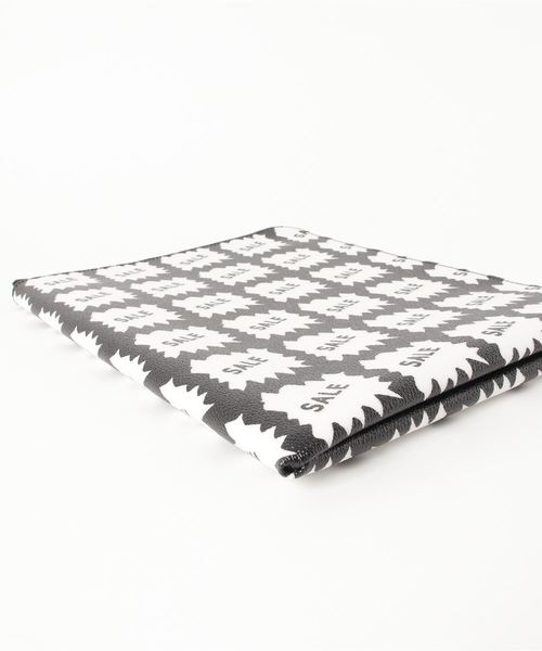 FABRICK(ファブリック)の「FABRICK Masanao Hirayama DOCUMENT CASE A4 BLK/WHT(クラッチバッグ・メンズ・ブラック×ホワイト・FREE)」の3枚目の写真