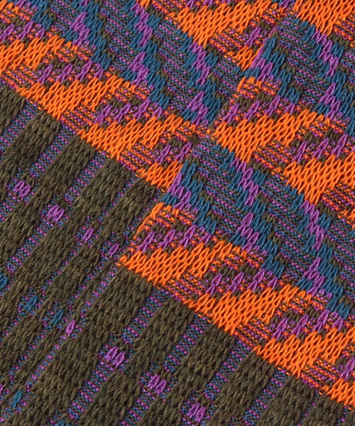 Ray BEAMS(レイビームス)の「□AYAME / サザナミ W ソックス(ソックス/靴下・レディース・チャコールグレー/ライトブラウン・ONE SIZE)」の5枚目の写真