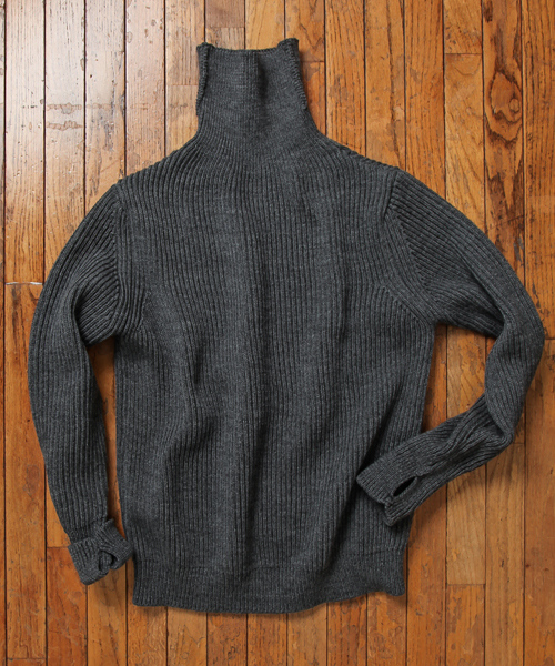 ANDERSEN-ANDERSEN グレー タートルネック セーター andersen andersen