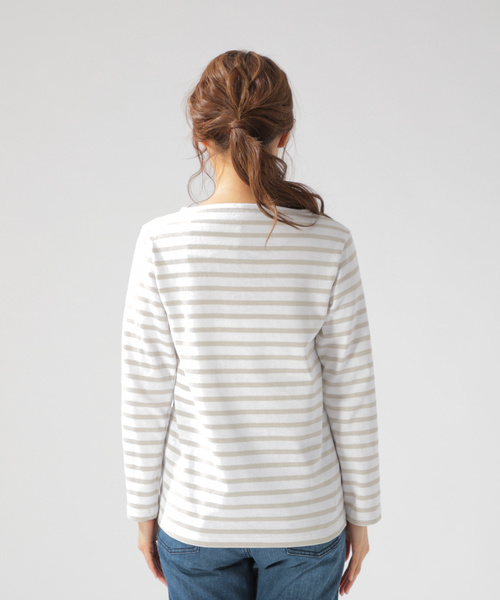 ORCIVAL(オーシバル)の「【ORCIVAL(オーシバル)】コットンラウンド(Tシャツ/カットソー・レディース・グリーン/ブルー/ベージュ/イエロー・MEDIUM)」の7枚目の写真