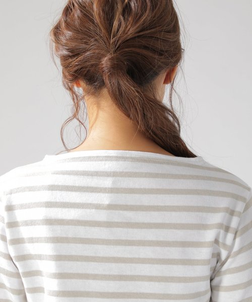 ORCIVAL(オーシバル)の「【ORCIVAL(オーシバル)】コットンラウンド(Tシャツ/カットソー・レディース・グリーン/ブルー/ベージュ/イエロー・MEDIUM)」の20枚目の写真