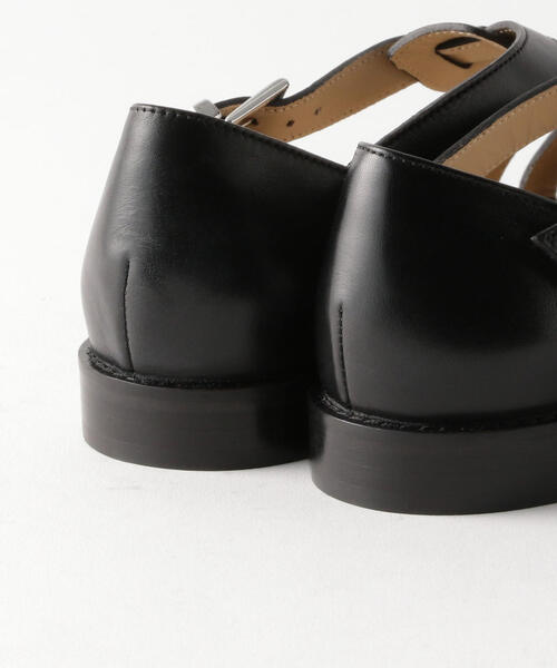 ＜Steven Alan＞レザー メッシュ サンダル ブラック 36 BEAUTY&YOUTH UNITED ARROWS｜<Steven Alan>レザー メッシュ