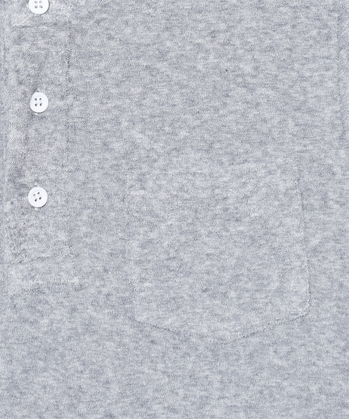 NANO universe（ナノユニバース）の「GUY ROVER(ギ･ローバー)/ 別注HENRY Tee（Tシャツ/カットソー・メンズ・ホワイト/ブラック/グレー/ネイビー・SMALL/MEDIUM/X-SMALL）」の6枚目の写真