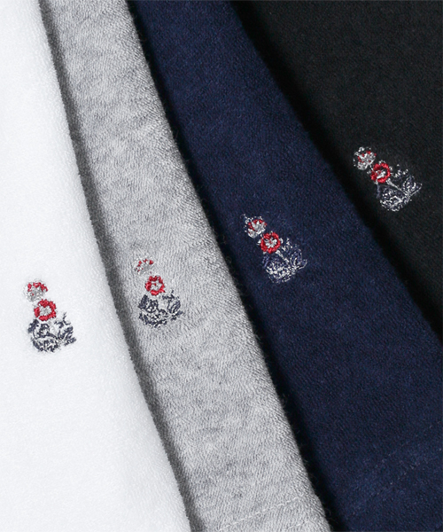 NANO universe（ナノユニバース）の「GUY ROVER(ギ･ローバー)/ 別注HENRY Tee（Tシャツ/カットソー・メンズ・ホワイト/ブラック/グレー/ネイビー・SMALL/MEDIUM/X-SMALL）」の11枚目の写真