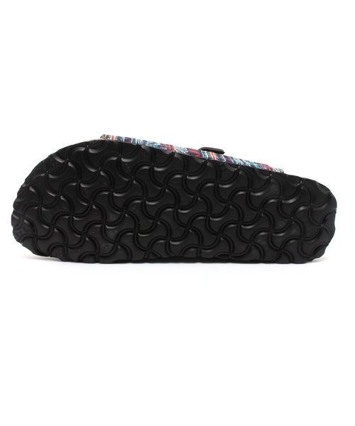 BIRKENSTOCK（ビルケンシュトック）の「ZURICH/チューリッヒ サムトグレー×ブルー（WOMEN）（サンダル・レディース・グレー系その他・39/37/36/38/35）」の3枚目の写真