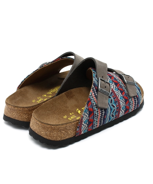 BIRKENSTOCK（ビルケンシュトック）の「ZURICH/チューリッヒ サムトグレー×ブルー（WOMEN）（サンダル・レディース・グレー系その他・39/37/36/38/35）」の4枚目の写真