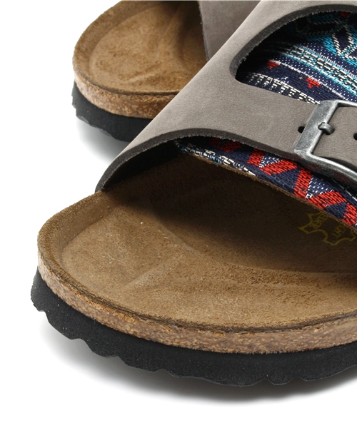 BIRKENSTOCK（ビルケンシュトック）の「ZURICH/チューリッヒ サムトグレー×ブルー（WOMEN）（サンダル・レディース・グレー系その他・39/37/36/38/35）」の5枚目の写真