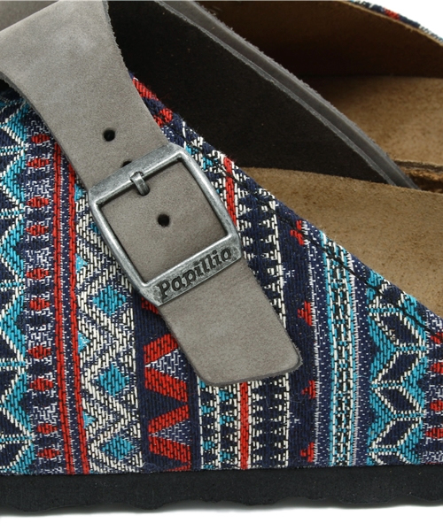 BIRKENSTOCK（ビルケンシュトック）の「ZURICH/チューリッヒ サムトグレー×ブルー（WOMEN）（サンダル・レディース・グレー系その他・39/37/36/38/35）」の6枚目の写真