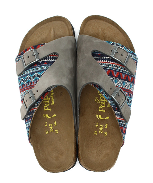 BIRKENSTOCK（ビルケンシュトック）の「ZURICH/チューリッヒ サムトグレー×ブルー（WOMEN）（サンダル・レディース・グレー系その他・39/37/36/38/35）」の8枚目の写真