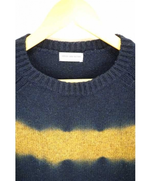 ドリスヴァンノッテン ボーダー ニット セーター XS ウール ユニ